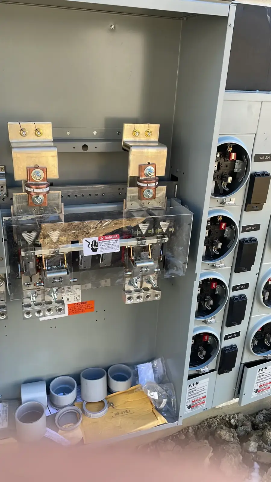Electrical panel upgrade service